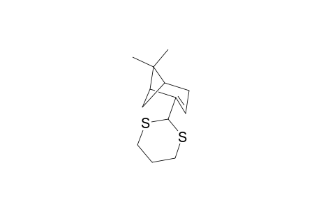 2-(1',3'-Dithiacyclohex-2'-yl)-7,7-dimethyltricyclo[3.1.1]hept-2-ene