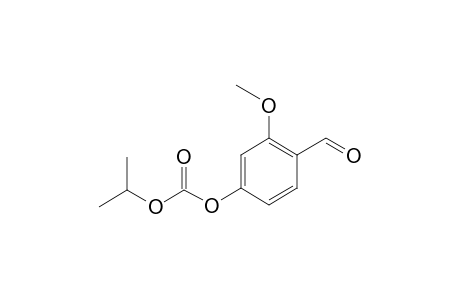 2-Methoxy-4-(isopropyloxycarbonyl)oxybenzaldehyde