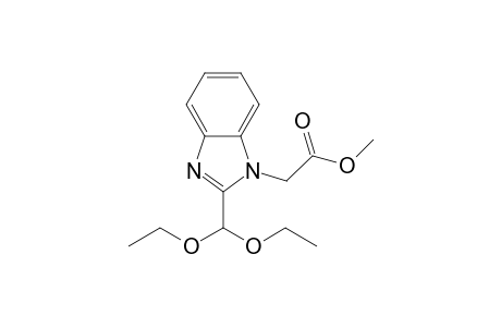 Methyl 2-(2-(diethoxymethyl)-1H-benzoimidazol-1-yl)acetate
