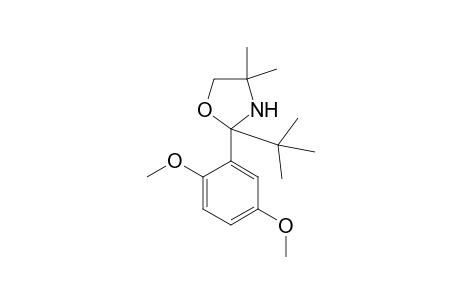 1,3-Oxazolidine, 2-(1,1-dimethylethyl)-2-(2,5-dimethoxyphenyl)-4,4-dimethyl-