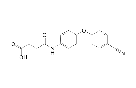 4-[4-(4-Cyanophenoxy)anilino]-4-oxobutanoic acid