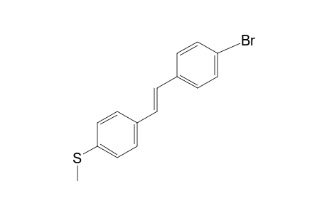 (E)-[4-(4-BROMOSTYRYL)-PHENYL]-(METHYL)-SULFANE