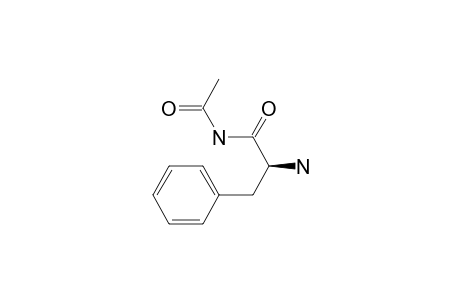 (2S)-N-acetyl-2-amino-3-phenylpropanamide