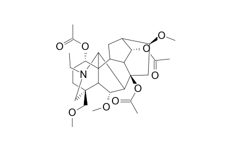 1-Acetyl-delphisine