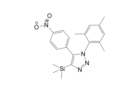 1-Mesityl-5-(4-nitrophenyl)-4-(trimethylsilyl)-1H-1,2,3-triazole