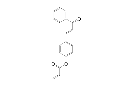 2-Propenoic acid, 4-(3-oxo-3-phenyl-2-propenyl)phenyl ester