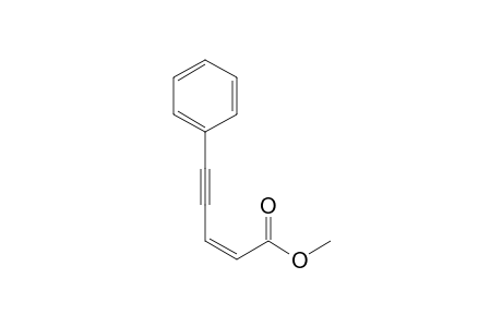 Methyl (Z)-5-phenyl-2-penten-4-ynoate