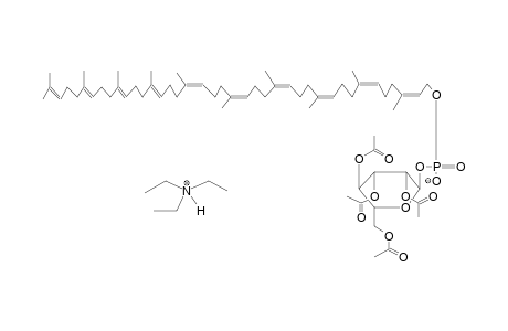 2,3,4,6-TETRA-O-ACETYL-ALPHA-D-MANNOPYRANOSYLMORAPRENYLPHOSPHATE,TRIETHYLAMMONIUM SALT