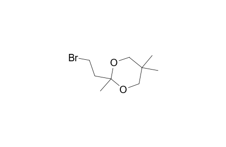 2-(2-Bromoethyl)-2,5,5-trimethyl-1,3-dioxane