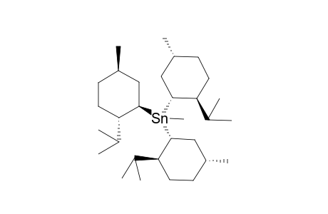 Tri(-)-menthylmethyltin