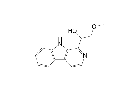 (+/-)-ARENARINE-B;1-(2-METHOXY-1-HYDROXYETHYL)-9H-PYRIDO-[3,4-B]-INDOLE