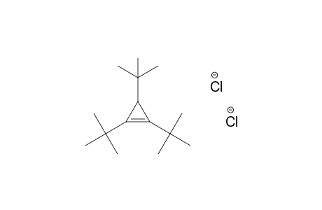 1,2,3-tri (t-Butyl)cyclopropenylium-hydrogene dichloride