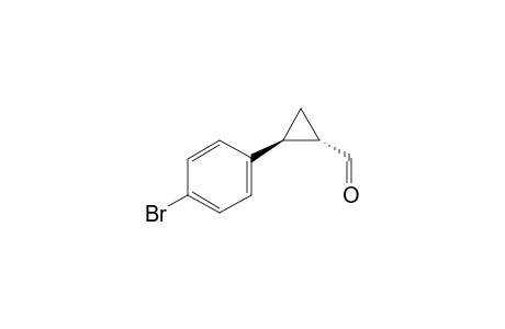 trans-2-(4-Bromophenyl)cyclopropanecarbaldehyde