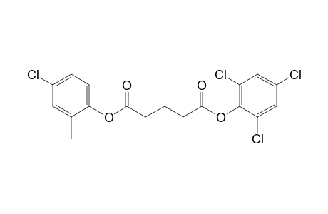 Glutaric acid, 2,4,6-trichlorophenyl 2-methyl-4-chlorophenyl ester