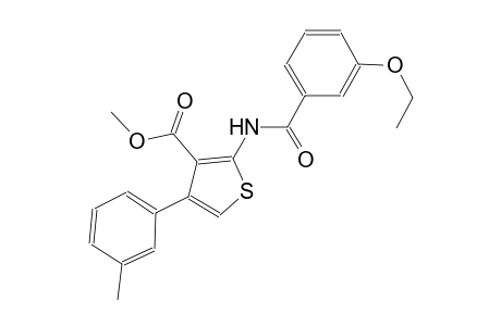 methyl 2-[(3-ethoxybenzoyl)amino]-4-(3-methylphenyl)-3-thiophenecarboxylate