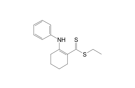 Ethyl 2-(phenylamino)cyclohex-1-ene-1-carbodithioate