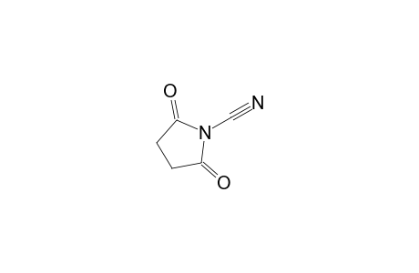 2,5-bis(Oxidanylidene)pyrrolidine-1-carbonitrile