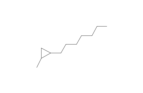 Cyclopropane, 1-heptyl-2-methyl-