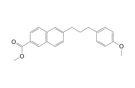 Methyl 6-(3-(4-methoxyphenyl)propyl)-2-naphthoate