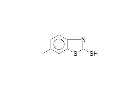 2(3H)-Benzothiazolethione, 6-methyl-