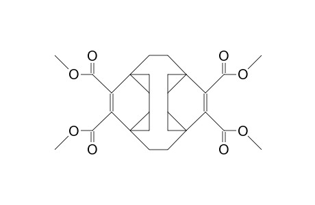 6:7,3:8,11:16,14:15-Tetrakis(methylene)-(2.2)paracyclophane-4,5,12,13-tetracarboxylic acid, methyl ester