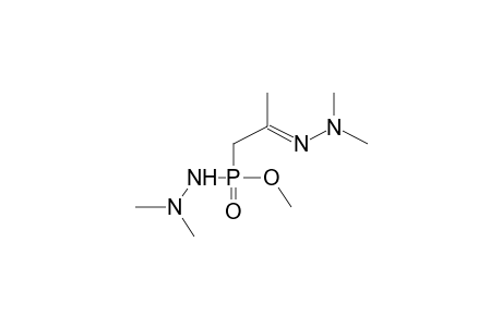 METHYL (2,2-DIMETHYLHYDRAZIDO)-2E-DIMETHYLHYDRAZONOPROPYLPHOSPHONATE