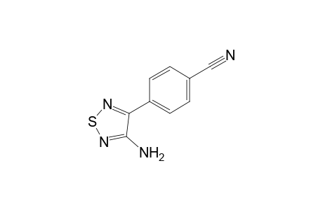 4-(4-amino-1,2,5-thiadiazol-3-yl)benzonitrile