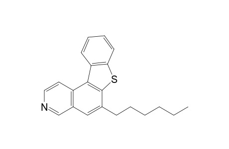 6-Hexylbenzo[4,5]thieno[3,2-f]isoquinoline