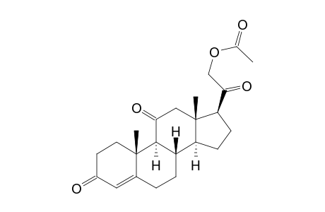 21-hydroxypregn-4-ene-3,11,20-trione, acetate