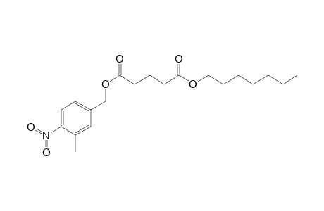 Glutaric acid, 3-methyl-4-nitrobenzyl heptyl ester