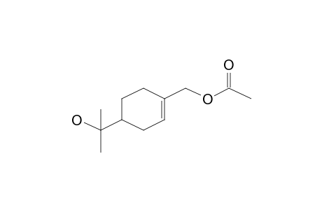 Acetic acid, [4-(1-hydroxy-1-methylethyl)cyclohex-1-enyl]methyl ester