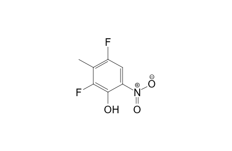 Phenol, 2,4-difluoro-3-methyl-6-nitro-