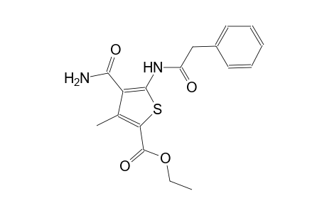 ethyl 4-(aminocarbonyl)-3-methyl-5-[(phenylacetyl)amino]-2-thiophenecarboxylate