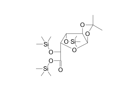 TRIMETHYLSILYL 1,2-O-ISOPROPYLIDEN-3,5-DI-O-TRIMETHYLSILYL-D-GLUCOFURANURONOATE