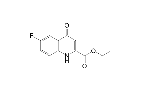 Ethyl 6-fluoro-4-oxo-1,4-dihydro-2-quinoline carboxylate