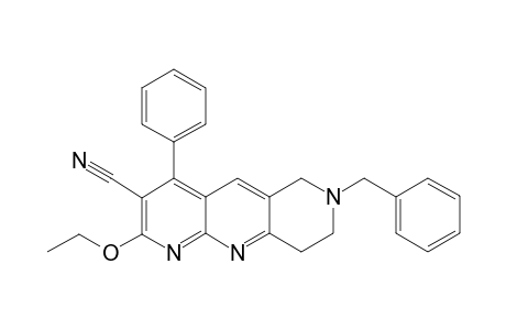 7-Benzyl-3-cyano-2-ethoxy-4-phenyl-6,7,8,9-tetrahydro-1,7,10-anthyridine