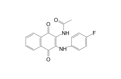 N-[1,4-Dihydro-1,4-dioxo-3-(p-fluoroanilino)-2-naphthyl]acetamide