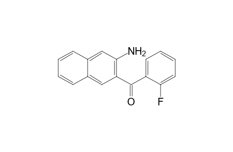 2-Amino-3-(2'-fluorobenzoyl)naphthalene