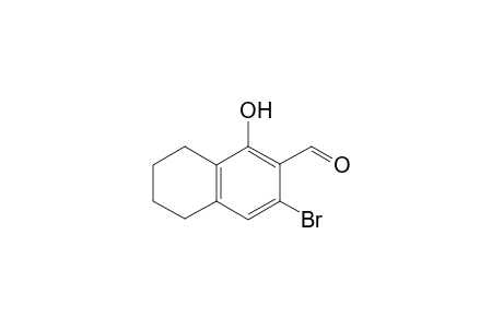 3-Bromo-1-hydroxy-5,6,7,8-tetrahydronaphthalene-2-carbaldehyde