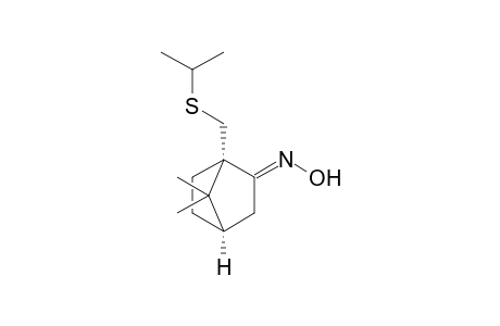 (1S,4R)-1-(Isopropylthiomethyl)-7,7-dimethylbicyclo[2.2.1]heptaN-2-one - Oxime