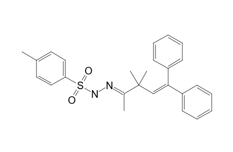 3,3-Dimethyl-5,5-diphenylpent-4-en-2-one tosylhydrazone