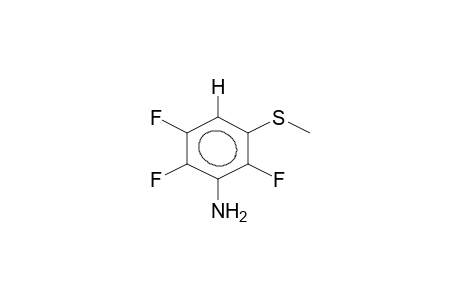 2,5,6-TRIFLUORO-3-METHYLTHIOANILINE