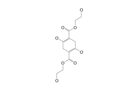 2,5-dihydroxy-1,4-cyclohexadiene-1,4-dicarboxylic acid, bis(2-hydroxyethyl)ester