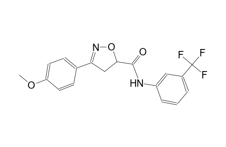 5-isoxazolecarboxamide, 4,5-dihydro-3-(4-methoxyphenyl)-N-[3-(trifluoromethyl)phenyl]-