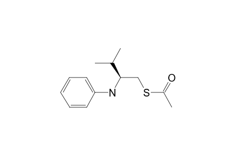 (S)-N-Phenyl-2-amino-3-methyl-1-thioacetybutane