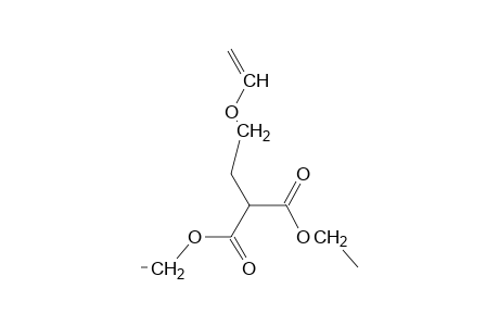 [2-(vinyloxy)ethyl]malonic acid, diethyl ester