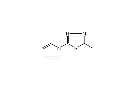 2-methyl-5-(pyrrol-1-yl)-1,3,4-thiadiazole
