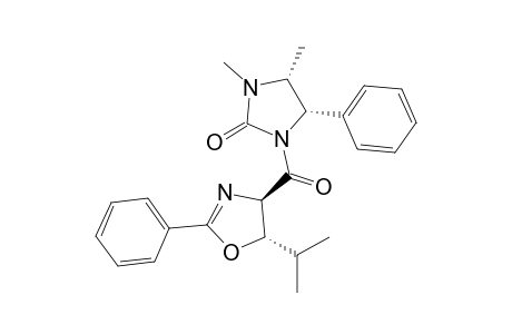 (4R,5S)-1-[(4R,5S)-5-isopropyl-2-phenyl-2-oxazoline-4-carbonyl]-3,4-dimethyl-5-phenyl-2-imidazolidinone