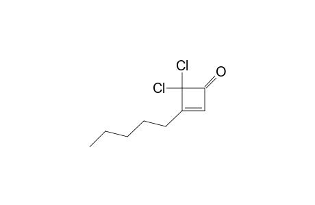 4,4-dichloro-3-pentyl-2-cyclobuten-1-one