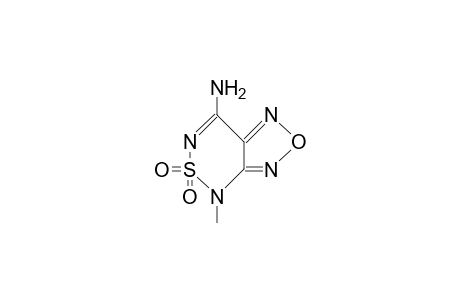 (5,5-diketo-4-methyl-furazano[3,4-d][1,2,6]thiadiazin-7-yl)amine